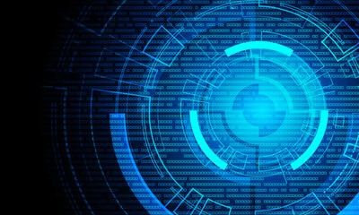 Sci fi futuristic user interface, HUD, Technology abstract background , Vector illustration.