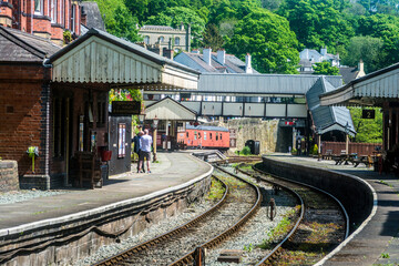Fototapeta premium Llangollen, North Wales, UK.