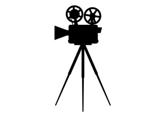 Obraz premium 映写機のイラスト