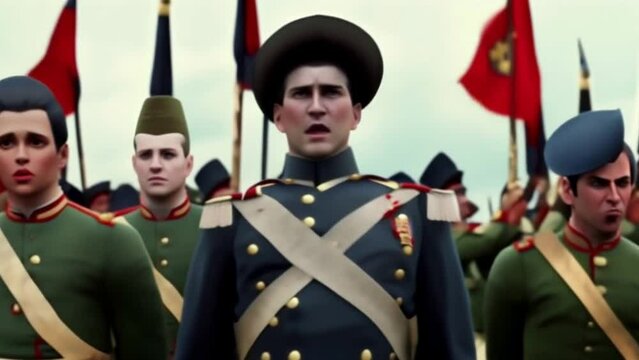 Ejercito en formation