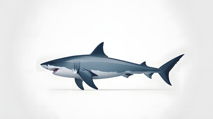 Naklejka premium shark