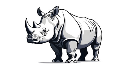 Fototapeta premium rhino