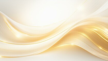 Background of golden light beams
