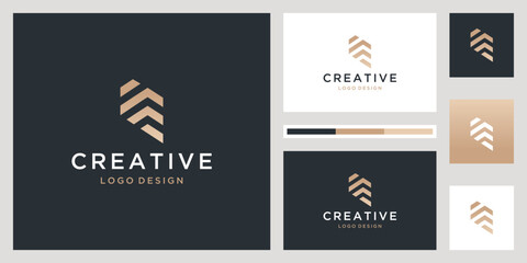 Abtract  office logo template 