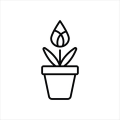 Botanic vector icon