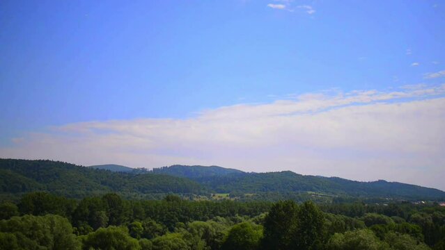 Carpathian Mountains in Poland