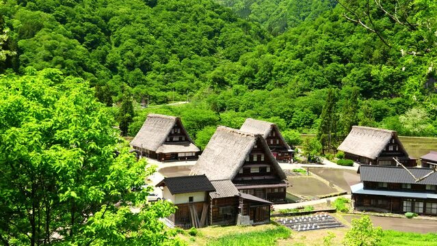 世界遺産　五箇山　菅沼集落　富山県