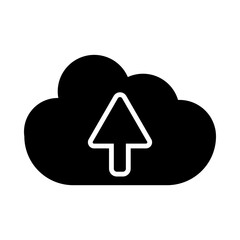 Upload glyph icon