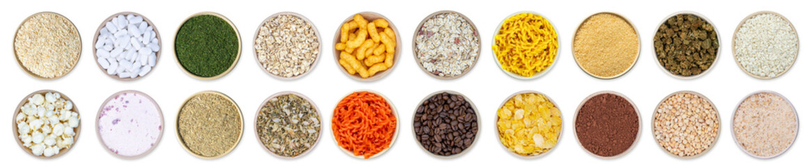 Zestaw nasion w kubkach