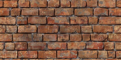 Fototapeta premium seamless brick wall texture background 