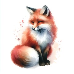 Obraz premium red fox vulpes