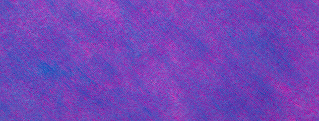 Texture of navy blue and purple felt background with spots of fabric, macro. Structure of woolen violet textile