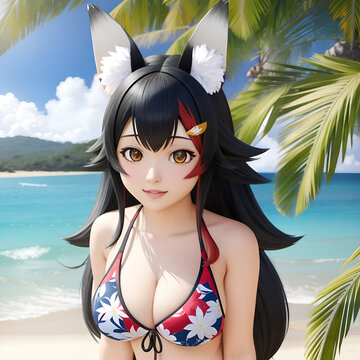 Ookami Mio Bikini 5