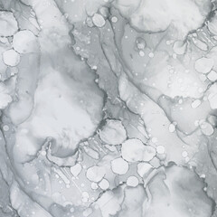 Gray Tile Floor. Modern Seamless Template. Dirty Water Color Repeat. Dark Abstract Watercolor. Gray Alcohol Ink Background. Dark Marble Background. Dirty Marble Wall Pattern. Dark Elegant Splash.