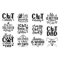 Fototapeta premium Cat SVG design Bundle 
