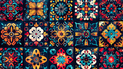 Patterns inspired by the traditional dances and performances held during Eid al-Adha festivities
