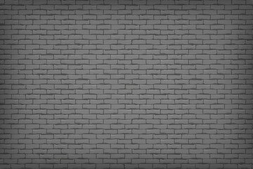 Gray brick wall vertical background © LineCraft