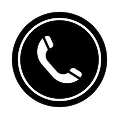 Telephone icon glyph icon