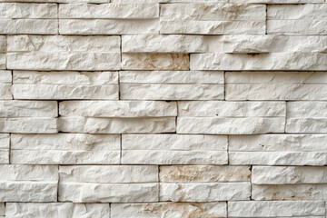 cream brick wall texture. Beige old brown brick wall concrete or stone textured, wallpaper limestone abstract flooring