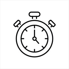 Stopwatch vector icon
