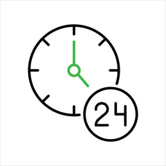Time vector icon