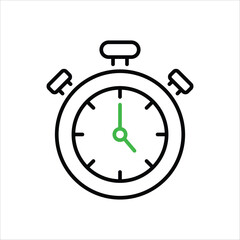 Stopwatch vector icon