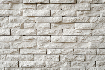 Fototapeta premium cream brick wall texture. Beige old brown brick wall concrete or stone textured, wallpaper limestone abstract flooring
