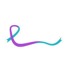 Suicide prevention ribbon