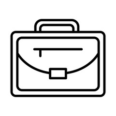 Suitcase line icon