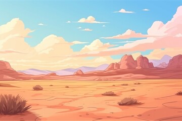 Desert landscape backgrounds outdoors.