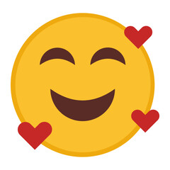 Loving Lines flat icon