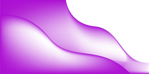 Purple and white liquid modern background for template design, banner, poster, wallpaper. vector illustration	