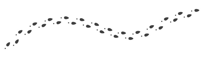 human footprint icon on white background