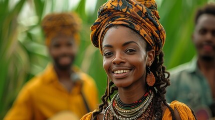 Fototapeta premium Juneteenth. Black power, black history month concept.