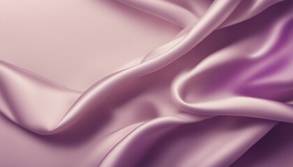 Obraz premium purple grainy gradient background, vanilla toned blurry cosmetics background, silk drapery backdrop