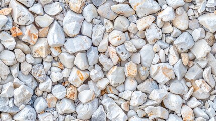 white pebbles and gray stones, creating a captivating and harmonious background. SEAMLESS PATTERN