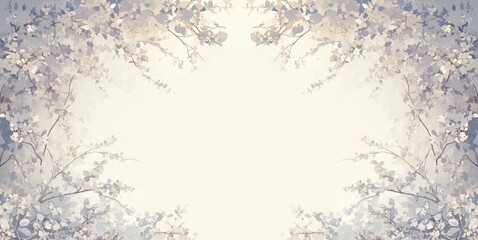 spring colorful flowers border illustration black paper canvas, ai