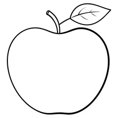 illustration of an apple