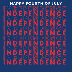 Happy independence day 4 Th July, United states of America day. Social media Story Layout design template for independence day social media.