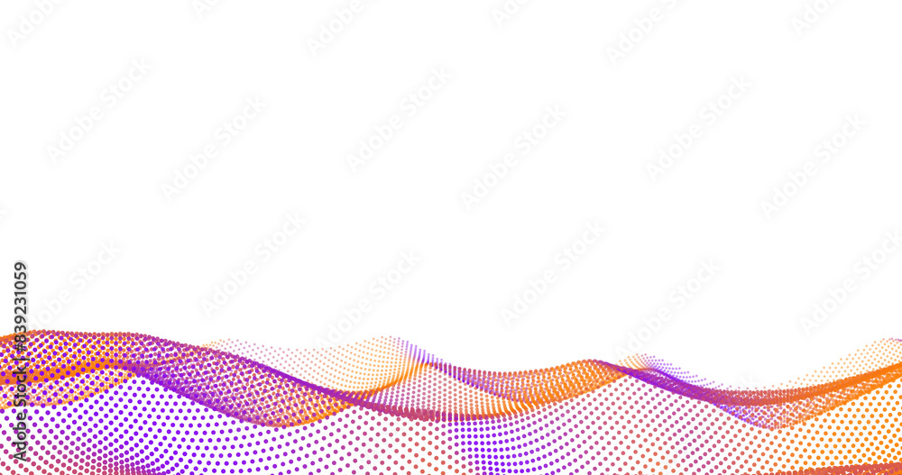 Aufkleber png transparent. wave pattern vector. 3d glowing abstract digital particles background. technology c