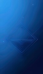 Abstract blue technology illustration background