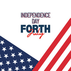 Happy independence day 4 Th July, United states of America day. Social media Story Layout design template for independence day social media.