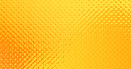 Yellow abstract background. Foil paper gradient bg. Glass effect pattern. Metal chrome effect print. Gradation noise texture. Vector abstract illustration for web, card, bg, certificate design