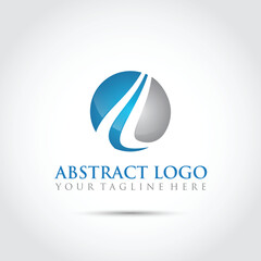 Abstract Globe logo vector for Business Travel