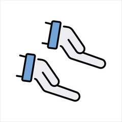 Fototapeta premium Muslim vector icon