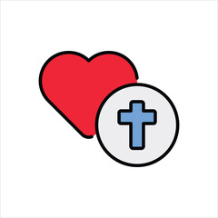 Heart vector icon