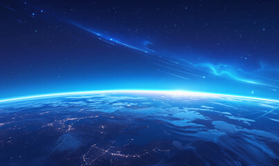 Fototapeta premium Earth Sky