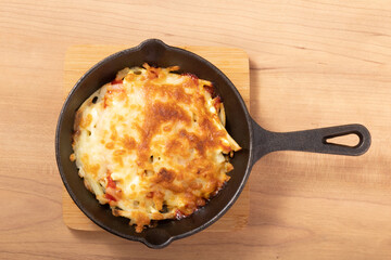 新じゃがいものチーズ焼き