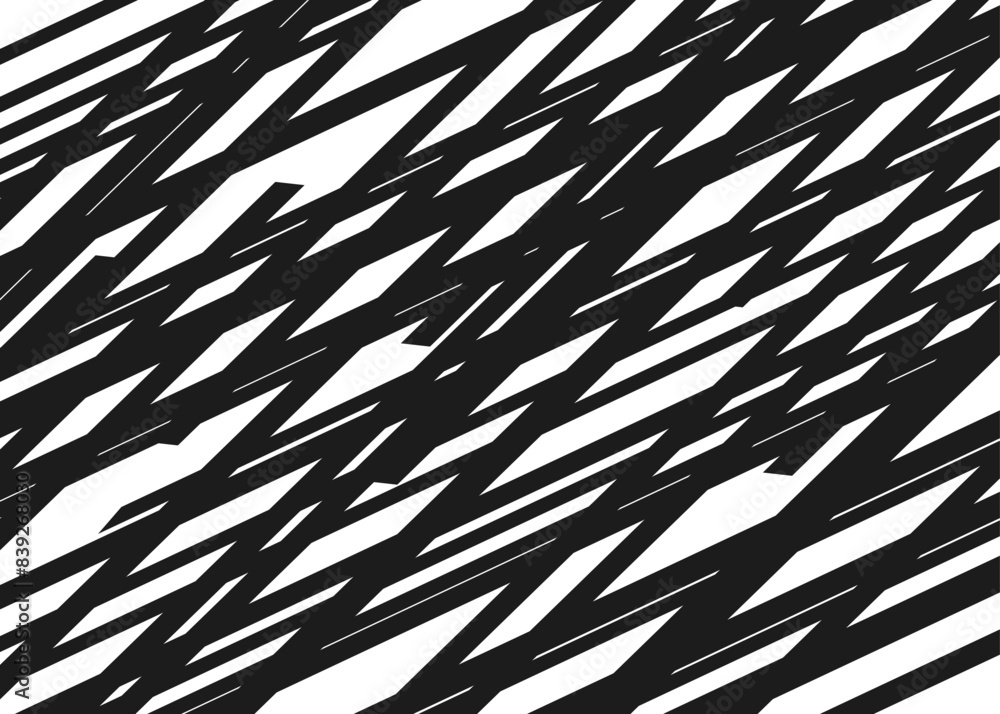 Poster abstract background with raw geometric and strip line pattern