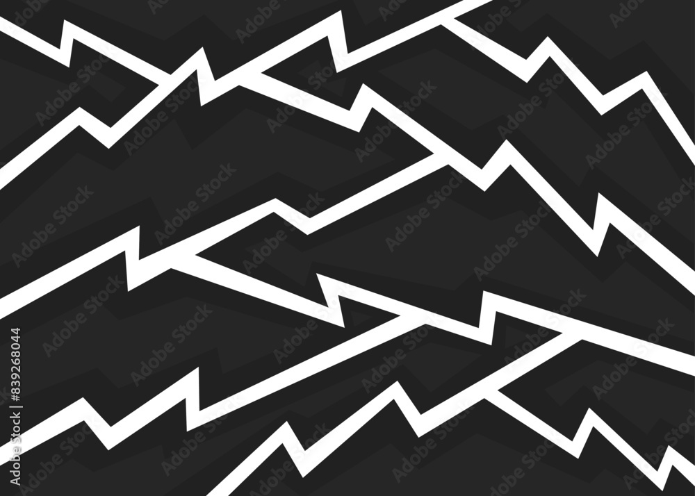 Poster abstract background with irregular jagged pattern. abstract geometric pattern